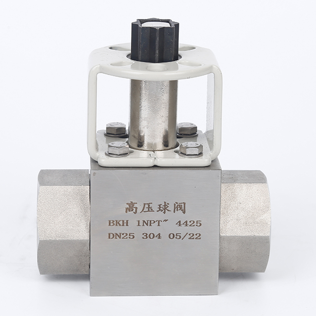 帶安裝孔高壓球閥